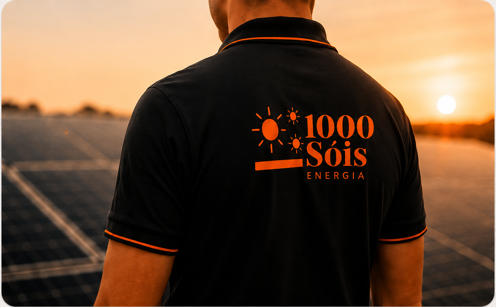 Equipe 1000 Sóis ao pôr do sol